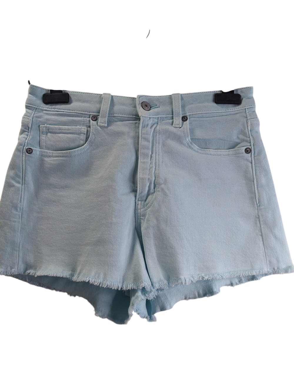 American Eagle Outfitters Light Blue Denim Cutoff Shorts Mom Shorts Size 4